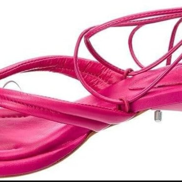 Schutz S-Meghan Hot Pink Strappy Sandal NIB Sz 6M - Picture 13 of 14